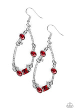 Load image into Gallery viewer, Paparazzi 💜”Quite The Collection” -- Red Earrings
