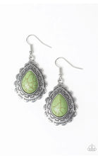 Load image into Gallery viewer, Paparazzi 💜 &quot;Mesa Mustang&quot; -- Green Earrings
