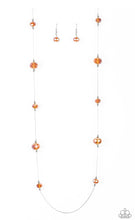 Load image into Gallery viewer, Paparazzi 💜 “Champagne On The Rocks” -- Orange Necklace
