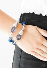 Charger l&#39;image dans la galerie, Paparazzi 💜 &quot;Downtown Dazzle&quot; -- Blue Bracelets
