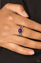 Cargar imagen en el visor de la galería, Paparazzi 💜 &quot;Trek and Field&quot; -- Purple Ring
