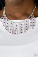 Cargar imagen en el visor de la galería, Paparazzi 💜 &quot;Harlem Hideaway&quot; -- Purple Necklace
