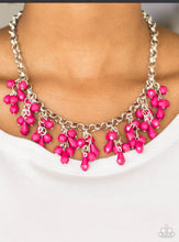 Cargar imagen en el visor de la galería, Paparazzi 💜 &quot;Modern Macarena&quot; -- Pink Necklace
