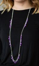 Load image into Gallery viewer, Paparazzi 💜 Miami Mojito - Purple Necklace
