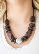 Cargar imagen en el visor de la galería, Paparazzi 💜 Grand Turks Getaway - Brown Necklace
