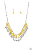 Charger l&#39;image dans la galerie, Paparazzi 💜 &quot;Beaded Bliss&quot; -- Yellow Necklace
