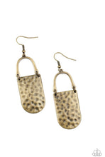 Load image into Gallery viewer, Paparazzi 💜 &quot;Resort Relic&quot; -- Brass Earrings
