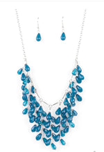 Load image into Gallery viewer, Paparazzi 💜 Garden Fairytale - Blue  Necklace
