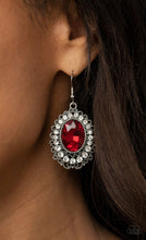 Cargar imagen en el visor de la galería, Paparazzi 💜 &quot;Glacial Gardens&quot; -- Red Earrings
