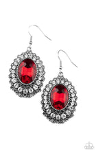 Load image into Gallery viewer, Paparazzi 💜 &quot;Glacial Gardens&quot; -- Red Earrings
