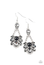 Load image into Gallery viewer, Paparazzi 💜 &quot;Prismatic Presence&quot; -- Silver/Black Earrings
