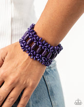 Cargar imagen en el visor de la galería, Paparazzi 💜 &quot;Fiji Flavor&quot; -- Purple Bracelet
