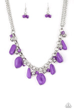 Cargar imagen en el visor de la galería, Paparazzi 💜 &quot;Grand Canyon Grotto&quot; -- Purple Necklace
