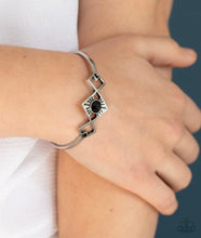 Load image into Gallery viewer, Paparazzi 💜 &quot;Dainty Deco&quot; -- Black Bracelet
