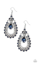 Load image into Gallery viewer, Paparazzi 💜 &quot;All About Business&quot; -- Blue Earrings
