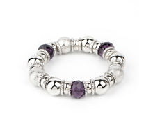 Load image into Gallery viewer, Paparazzi 💜 Take Your Best Shot - Purple  Bracelet
