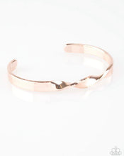 Cargar imagen en el visor de la galería, Paparazzi 💜 &quot;Traditional Twist&quot; -- Rose Gold Cuff Bracelet
