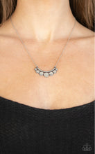 Load image into Gallery viewer, Paparazzi 💜 &quot;Melodic Metallics&quot; -- Silver Necklace
