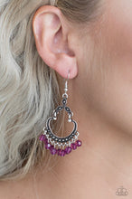 Load image into Gallery viewer, Paparazzi 💜 &quot;Babe Alert&quot; -- Purple Earrings
