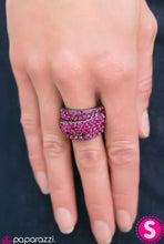 Load image into Gallery viewer, Paparazzi 💜 &quot;The Millionaires Club&quot; -- Pink Ring
