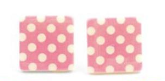 Cargar imagen en el visor de la galería, Paparazzi 💜 STARLET SHIMMER 💜 Polka-Dot Earrings -- 5 Pack
