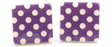 Cargar imagen en el visor de la galería, Paparazzi 💜 STARLET SHIMMER 💜 Polka-Dot Earrings -- 5 Pack
